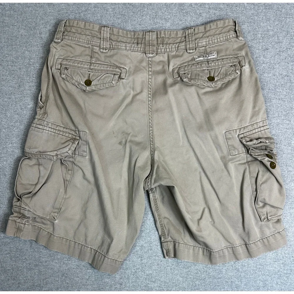 VTG Polo Ralph Lauren Cargo Shorts Mens 36 9
